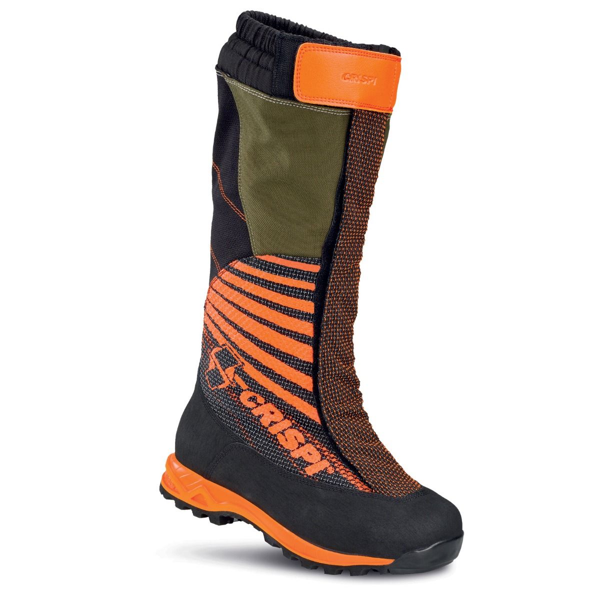 Botte De Chasse Crispi Highland Pro GTX Noir Orange | 179628-YEU