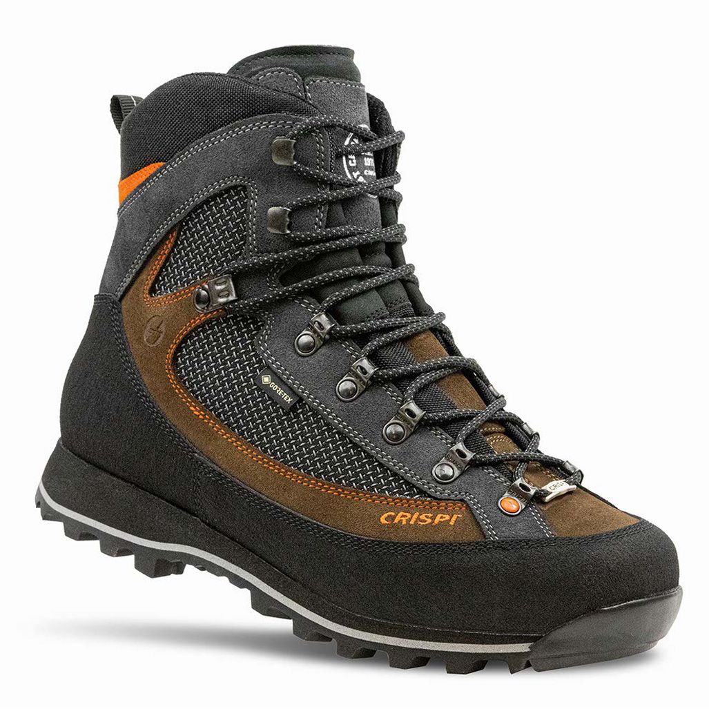 Botte De Chasse Crispi Summit II GTX Noir Marron | 810279-NLM