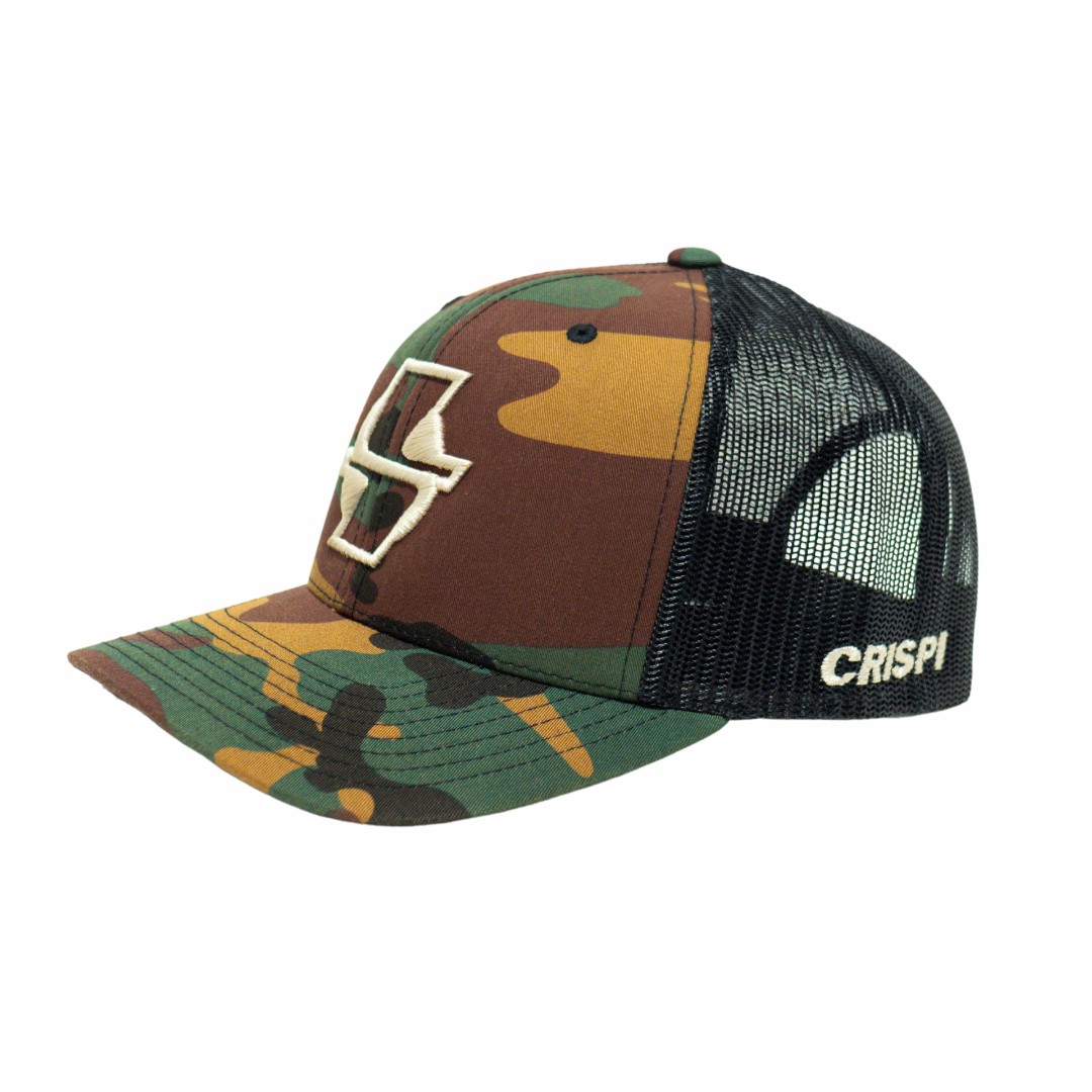 Chapeaux Crispi Yupoong Snapback Camouflage | 164987-AJU