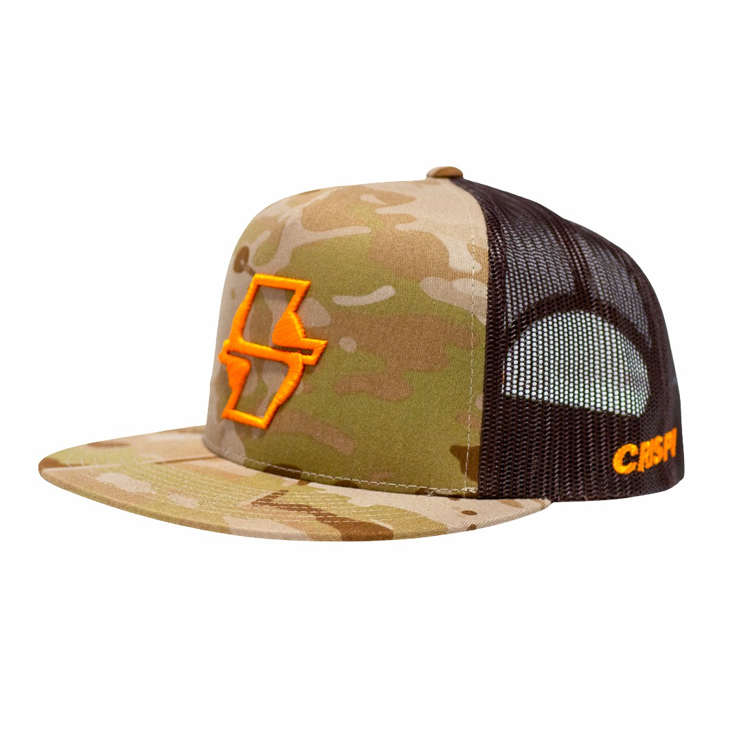Chapeaux Crispi Yupoong Snapback Kaki | 407213-QAT