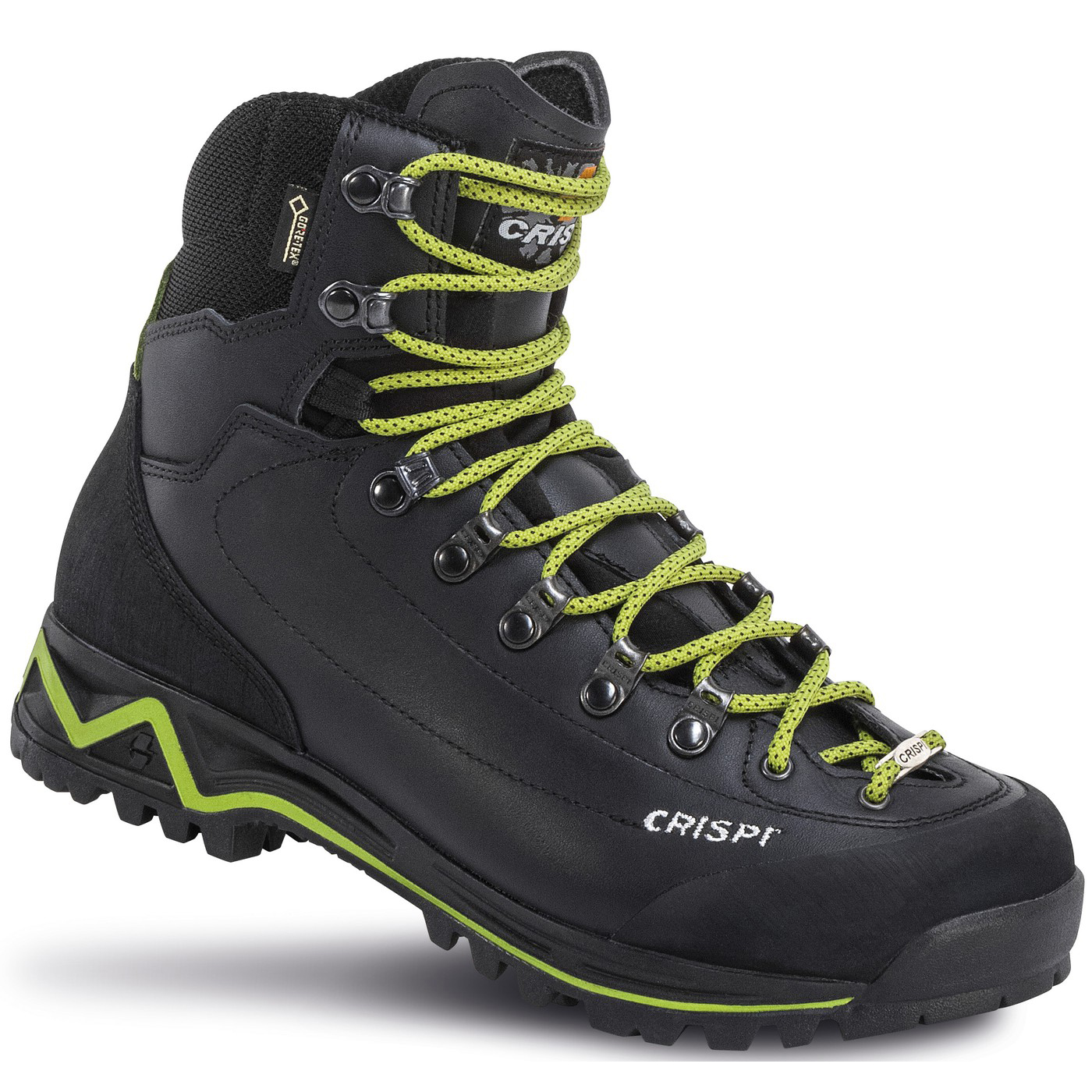 Chaussure Montagne Crispi Briksdal Noir Orange | 032695-OVJ
