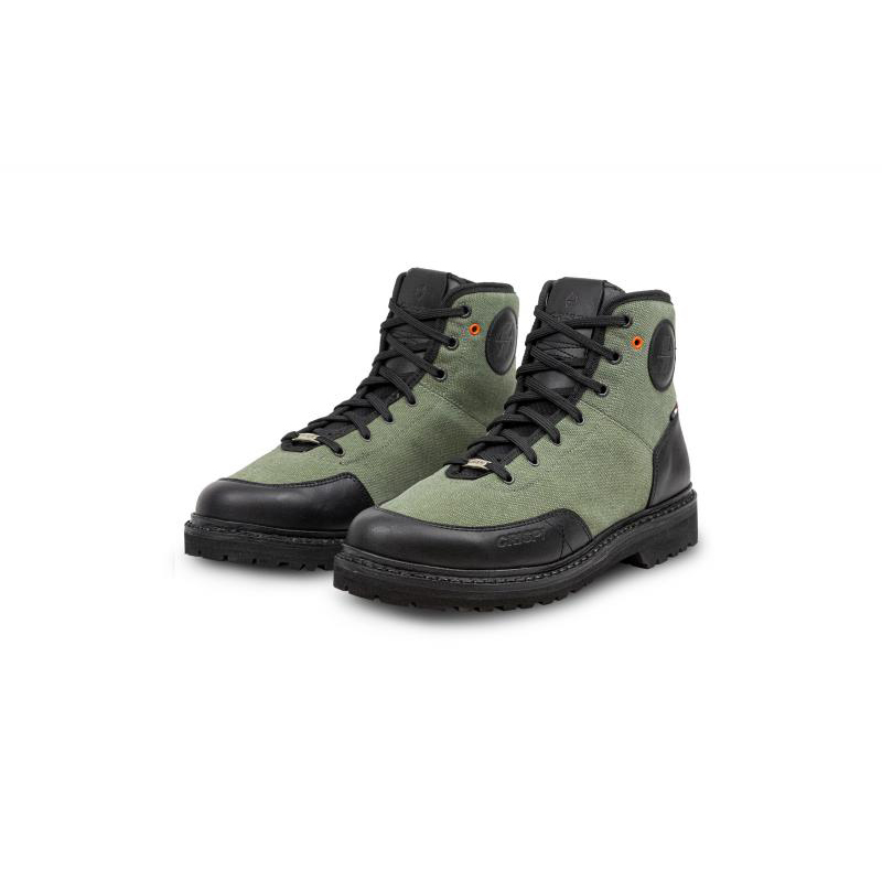 Chaussure Montagne Crispi OPERA MID Vert Olive Noir | 871536-XUT