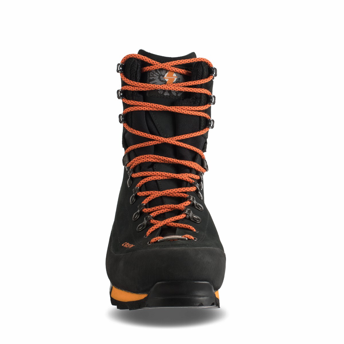 Botte De Chasse Crispi Briksdal SF GTX Noir Orange | 609845-LJG