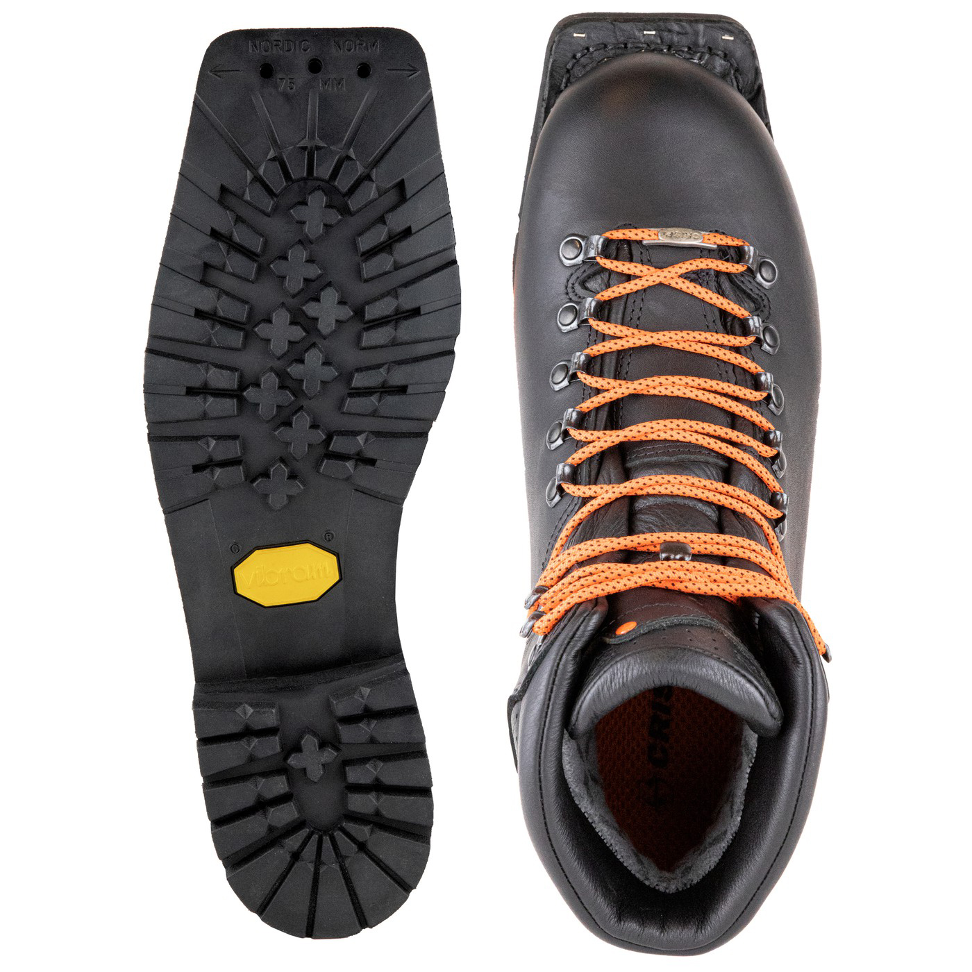 Bottes Ski Crispi Svartisen 75 MM Noir | 359204-QBS