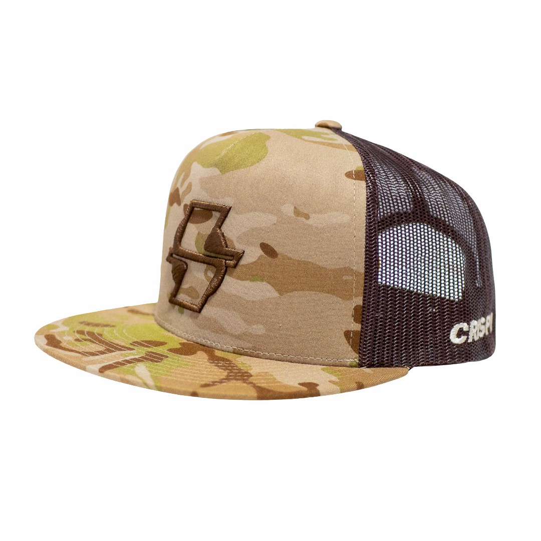 Chapeaux Crispi Yupoong Snapback Kaki | 426071-ZTX