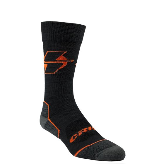 Chaussette Crispi San Juan Merino Crew Noir | 187642-ZBE