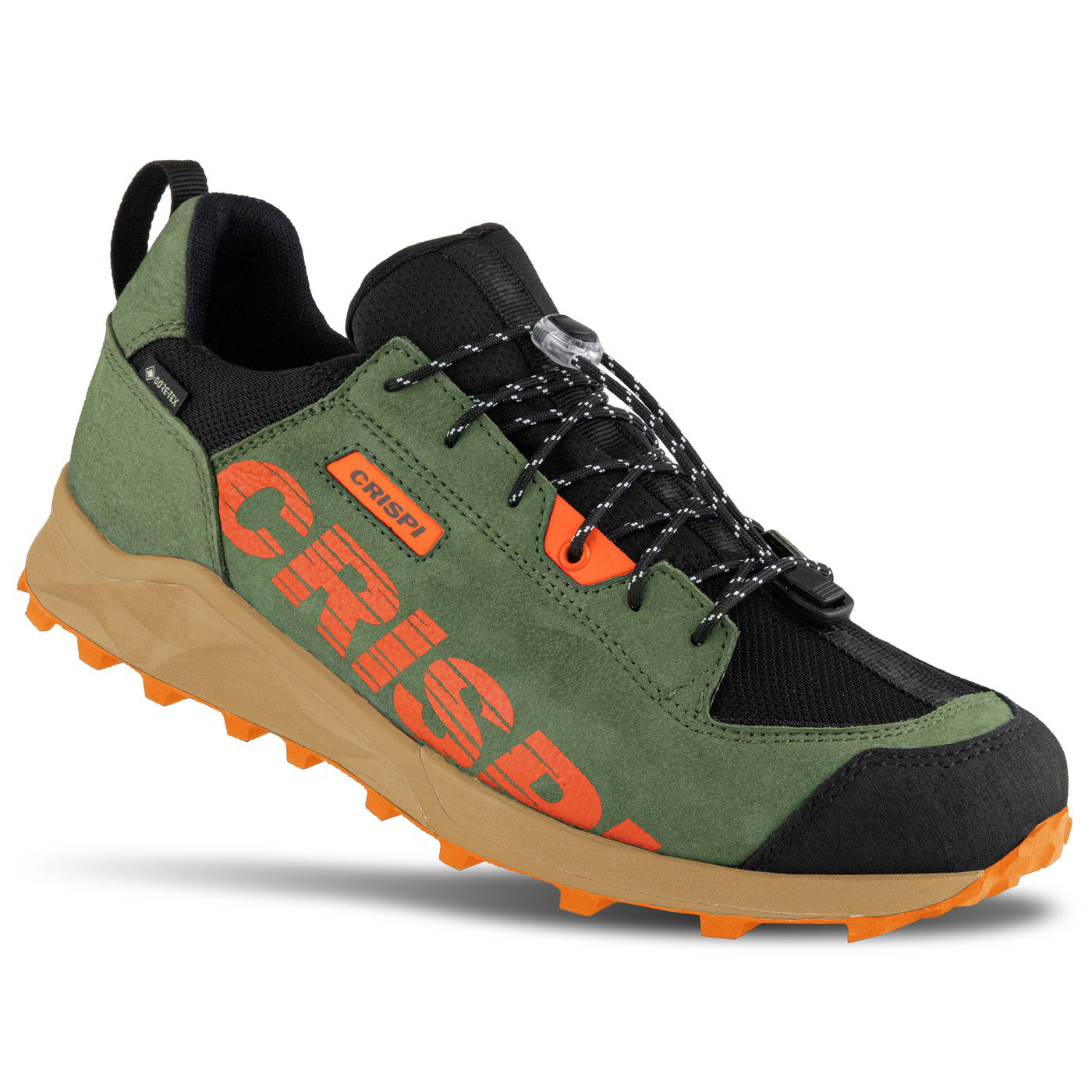 Chaussure Montagne Crispi Attiva Low Noir Orange | 346918-GTD
