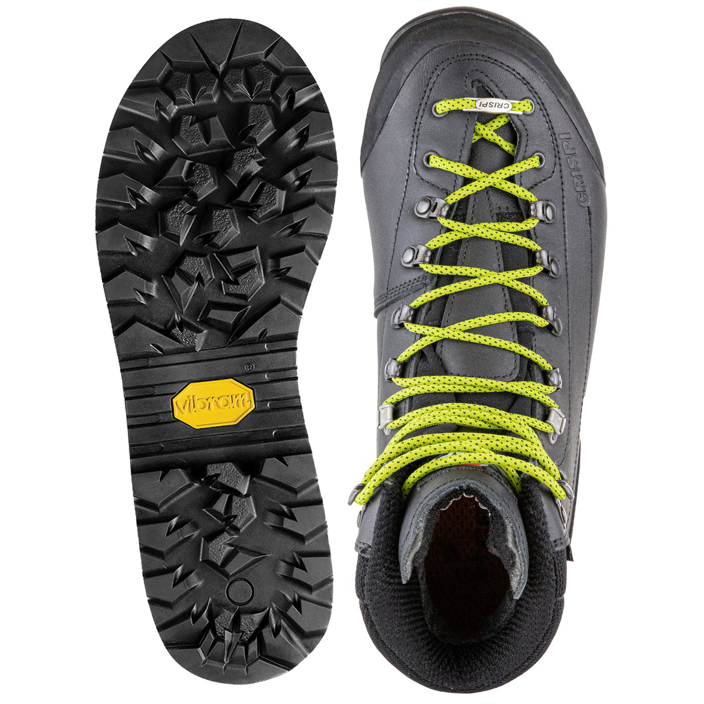 Chaussure Montagne Crispi Briksdal Noir Orange | 032695-OVJ