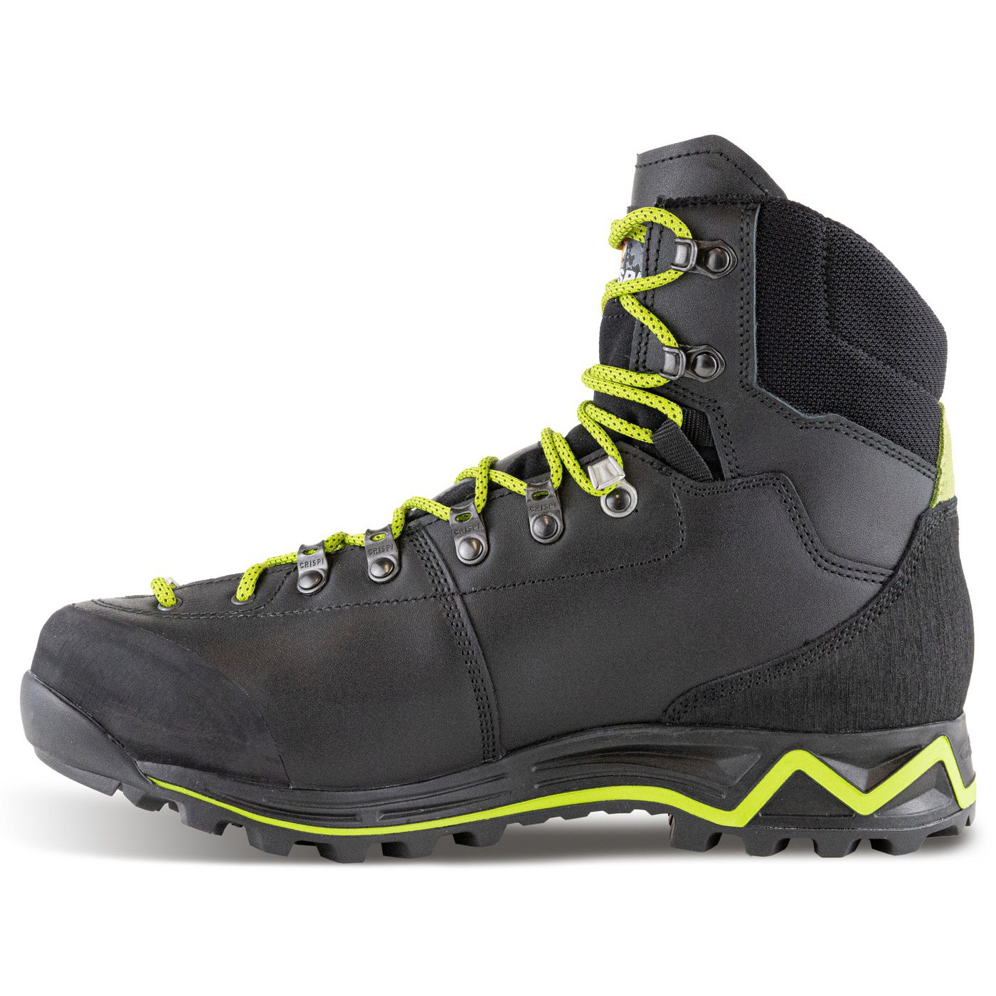 Chaussure Montagne Crispi Briksdal Noir Orange | 032695-OVJ
