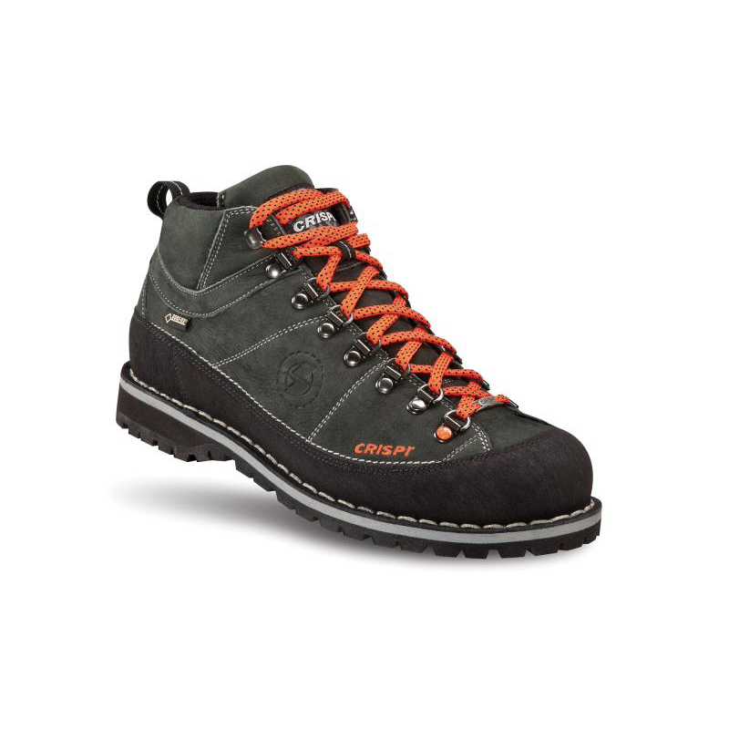 Chaussure Montagne Crispi Monaco Premium GTX Grise Foncé | 907345-OQL