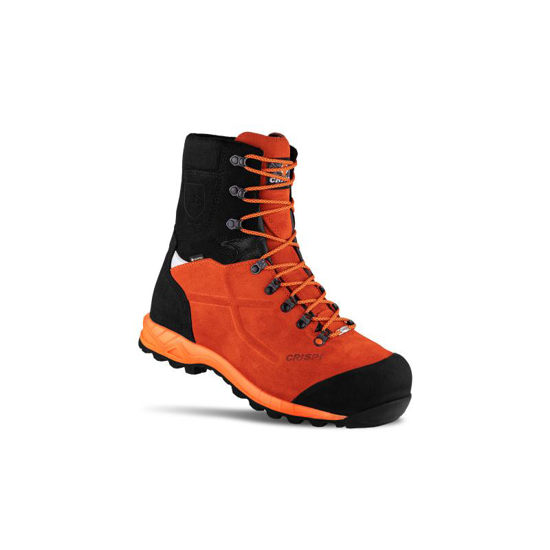 Chaussure Securite Crispi FORST KL2 GTX Orange Noir | 348290-BCJ