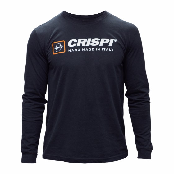 T-Shirts Crispi Shop Long Sleeve Noir | 675192-TEF