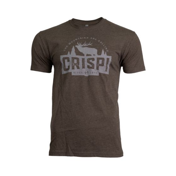 T-Shirts Crispi The Elk Marron | 406935-XSE